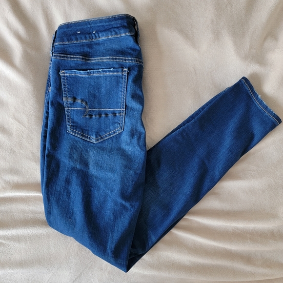American Eagle High Rise Skinny Jeans 12
